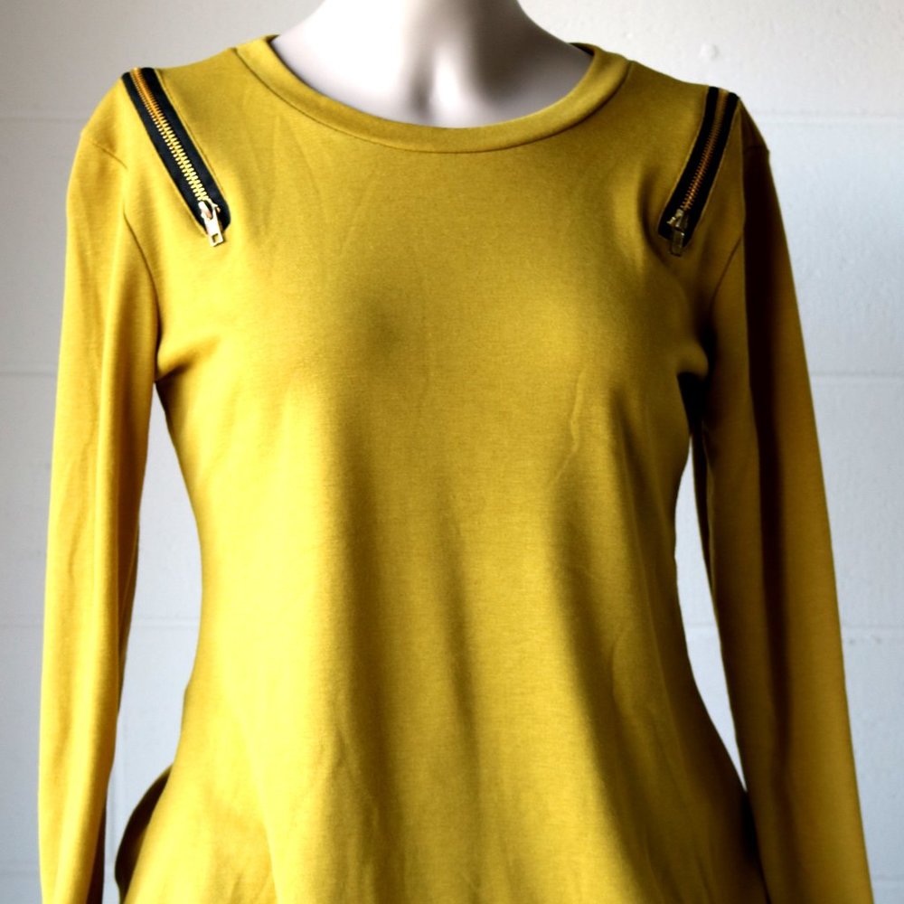 Mustard Long Sleeve Top